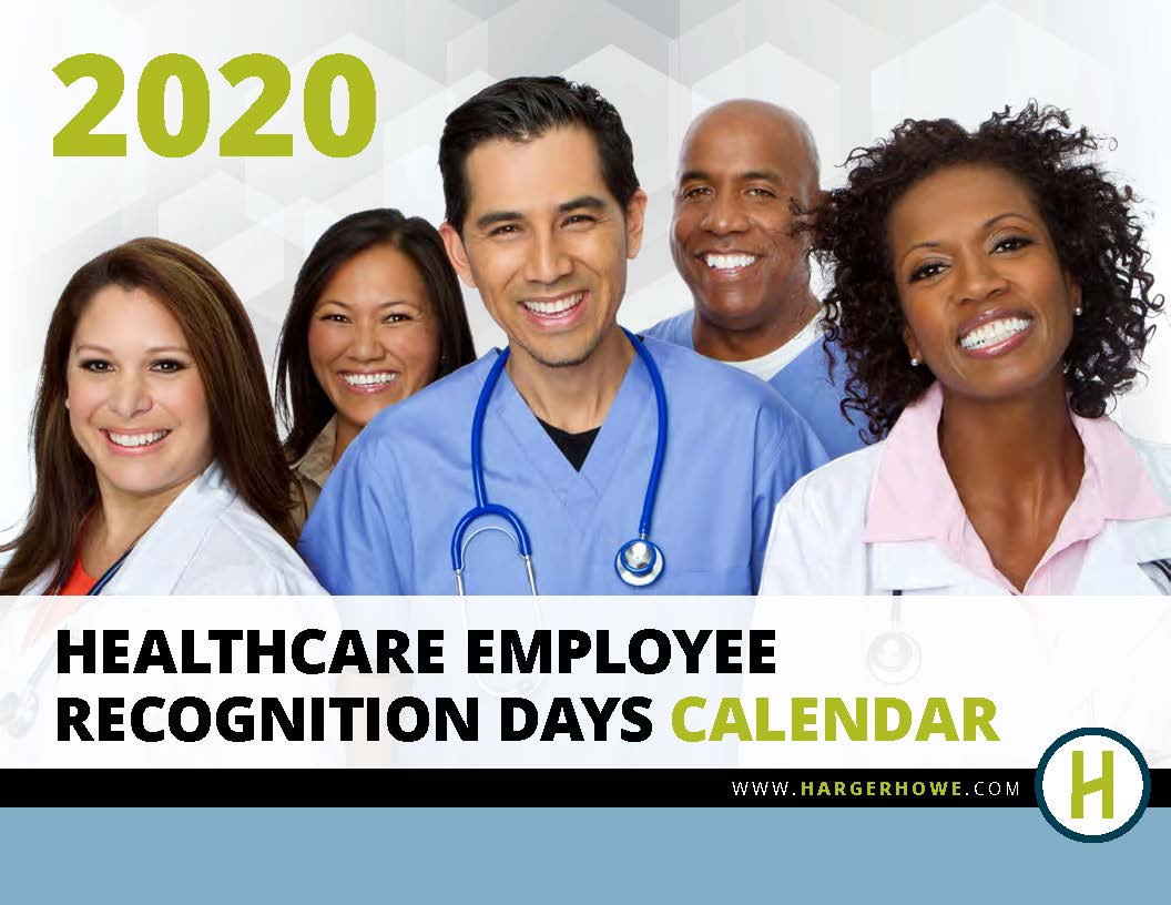 2020 Healthcare Employee Recognition Days Calendar